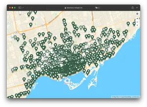 Bike Share Map screenshot